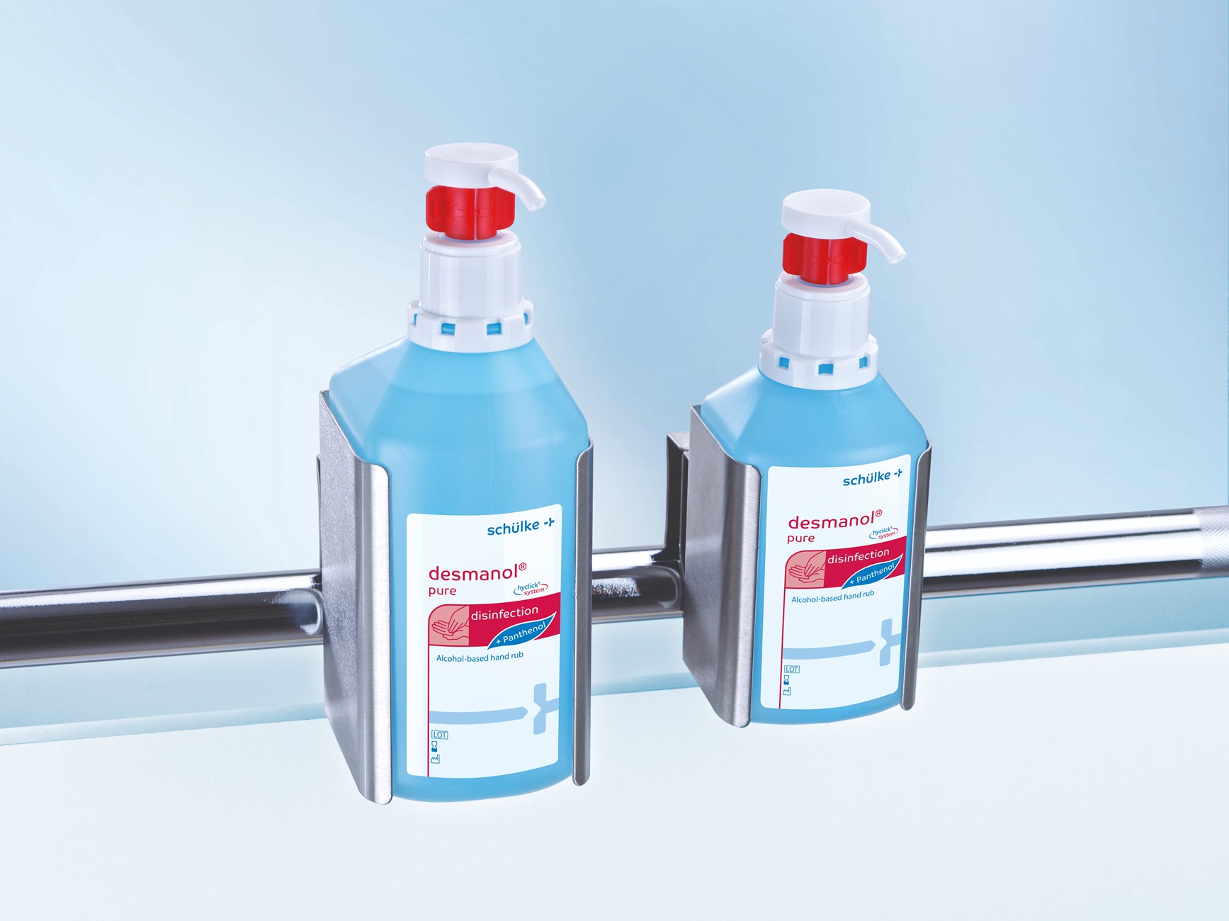 Rangebild von 2 Hyclick Flaschen Desmanol Care von Sch&uuml;lke&Mayr